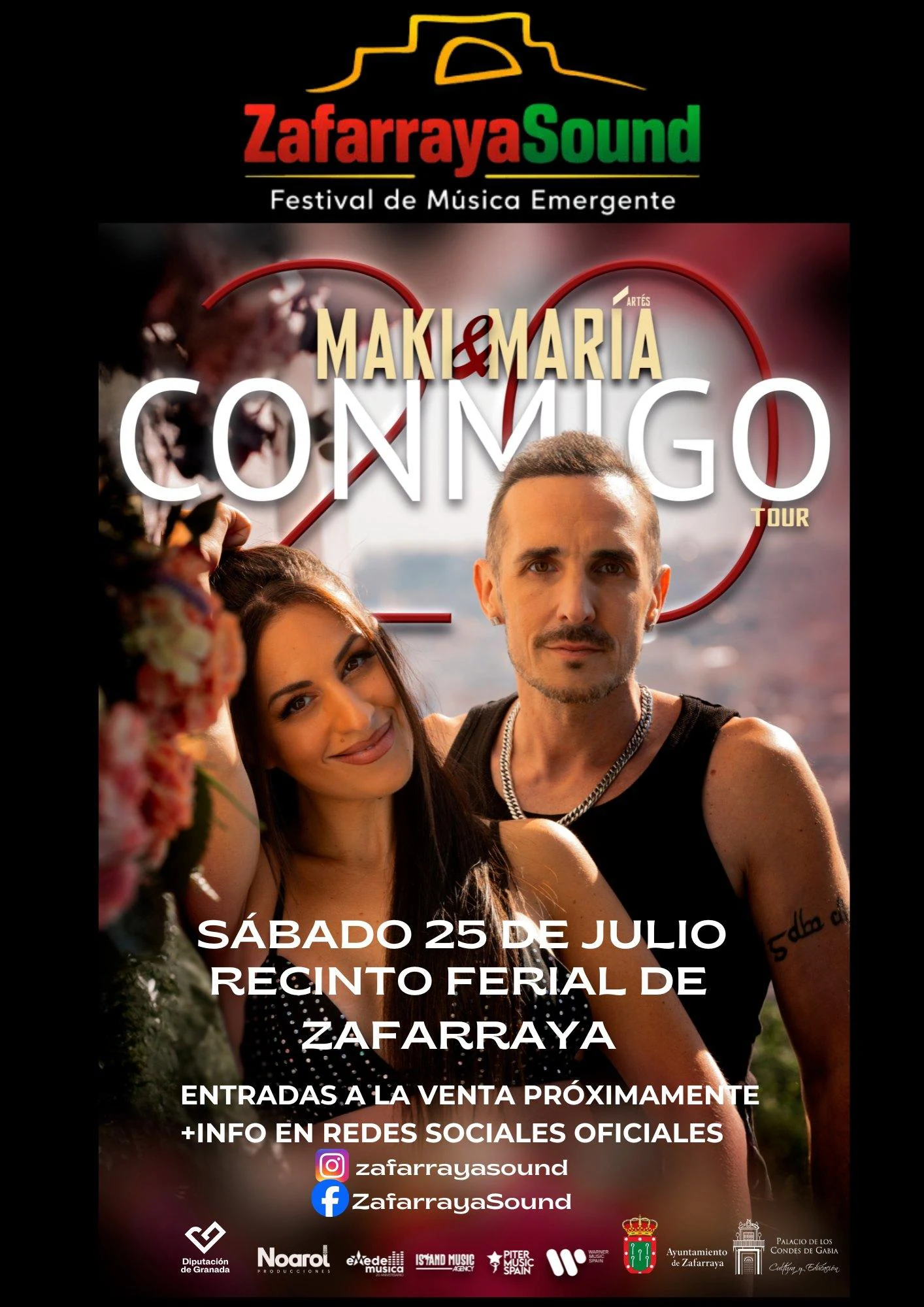 Cartel de ZafarrayaSound X Edición en Zafarraya